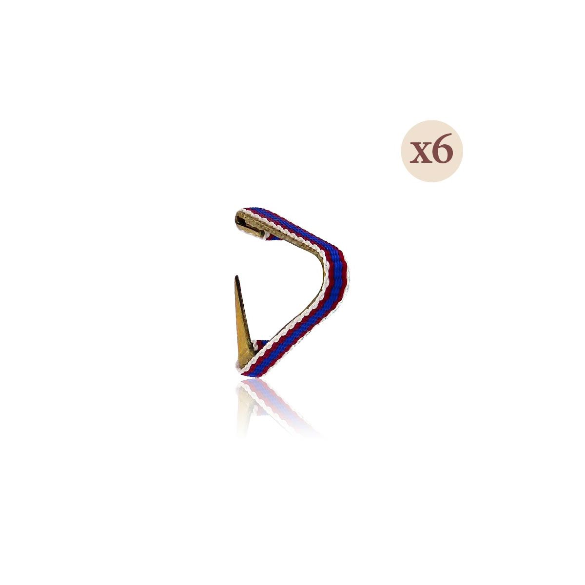 Fixe-ruban Défense Nationale - Echelon Argent