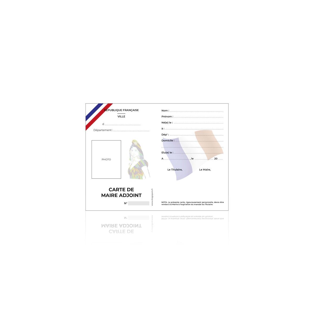 Carte d'identité Maire-Adjoint