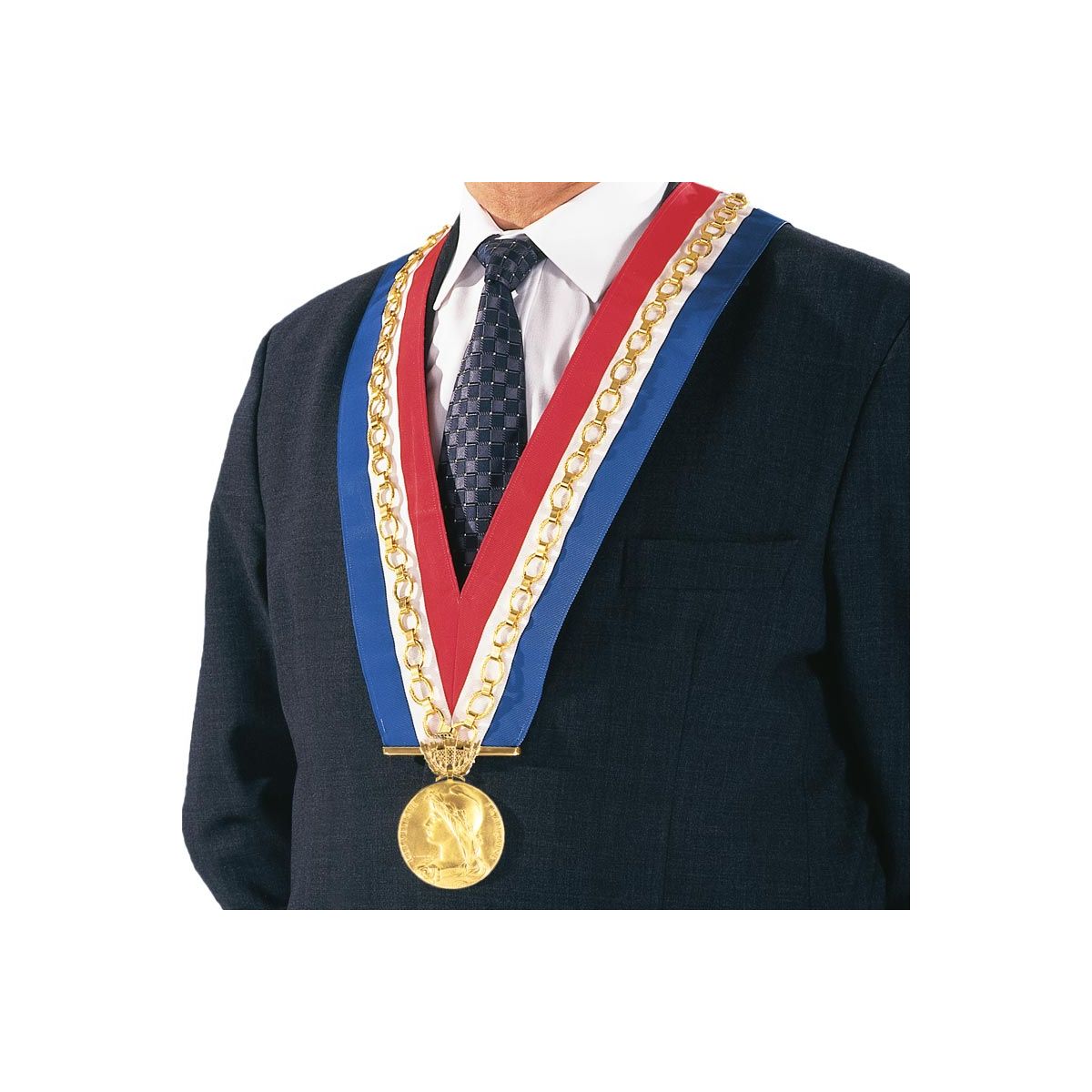 Collier avec chaîne Maire