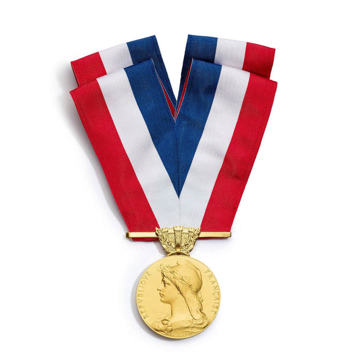 collier tricolore Maire pour cérémonie