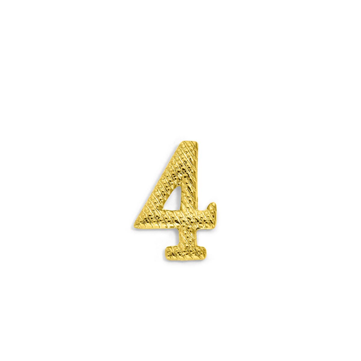 emblème faluche étudiant chiffre 4 petit modèle