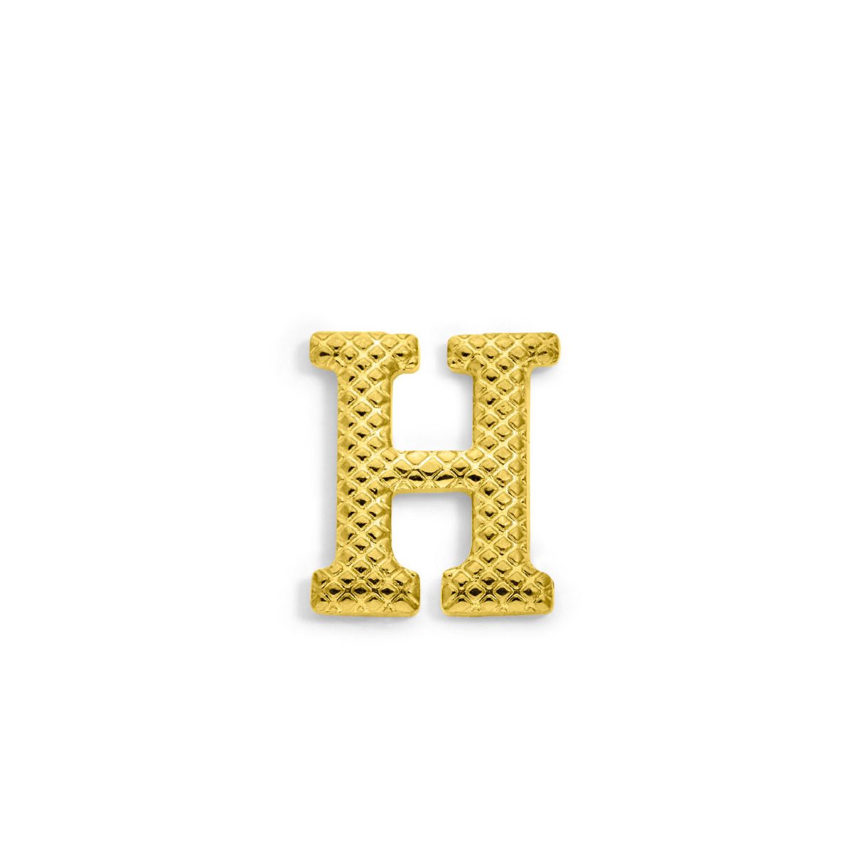 emblème faluche étudiant lettre H petit modèle