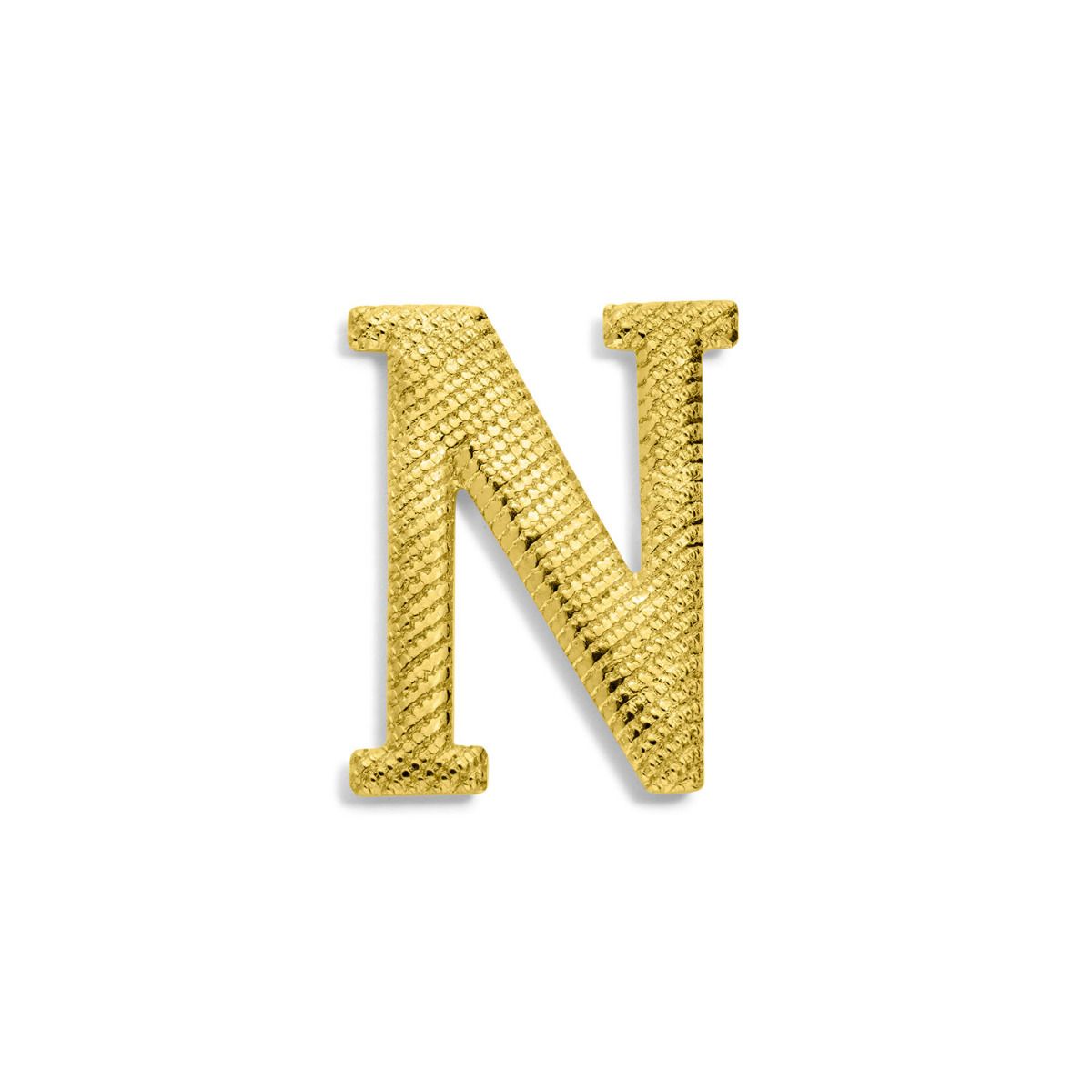 emblème faluche étudiant lettre N grand modèle