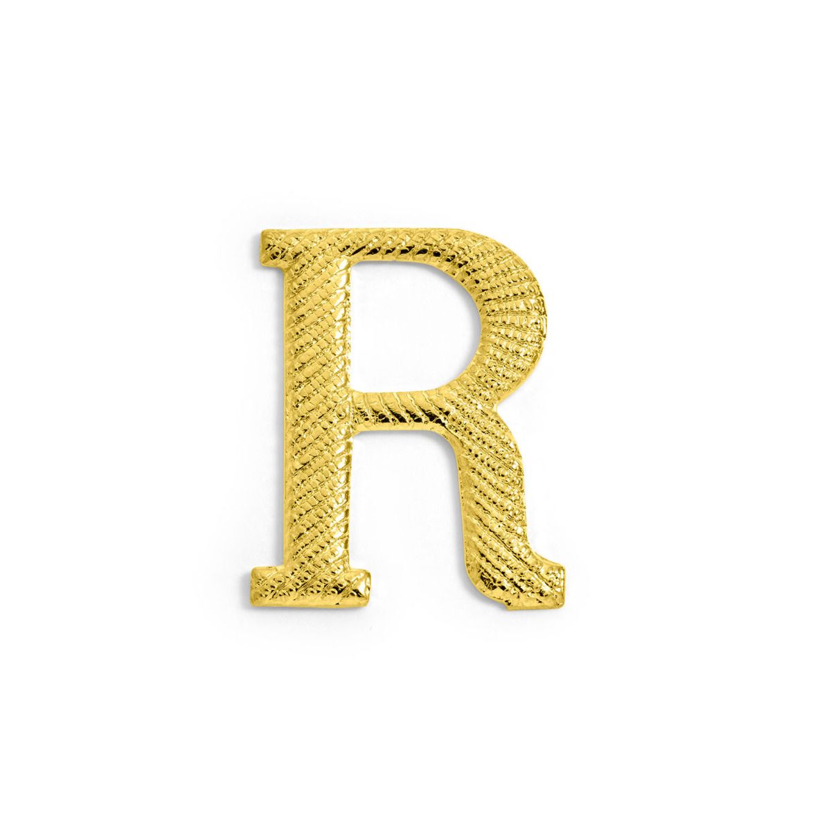 emblème faluche étudiant lettre R grand modèle