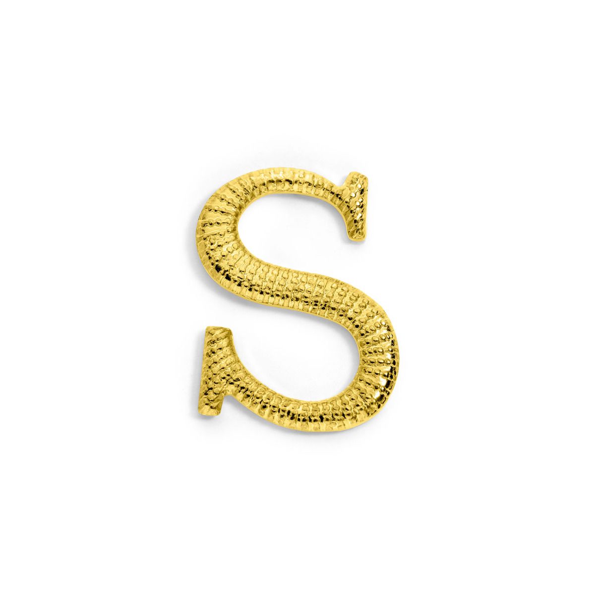 emblème faluche étudiant lettre S grand modèle