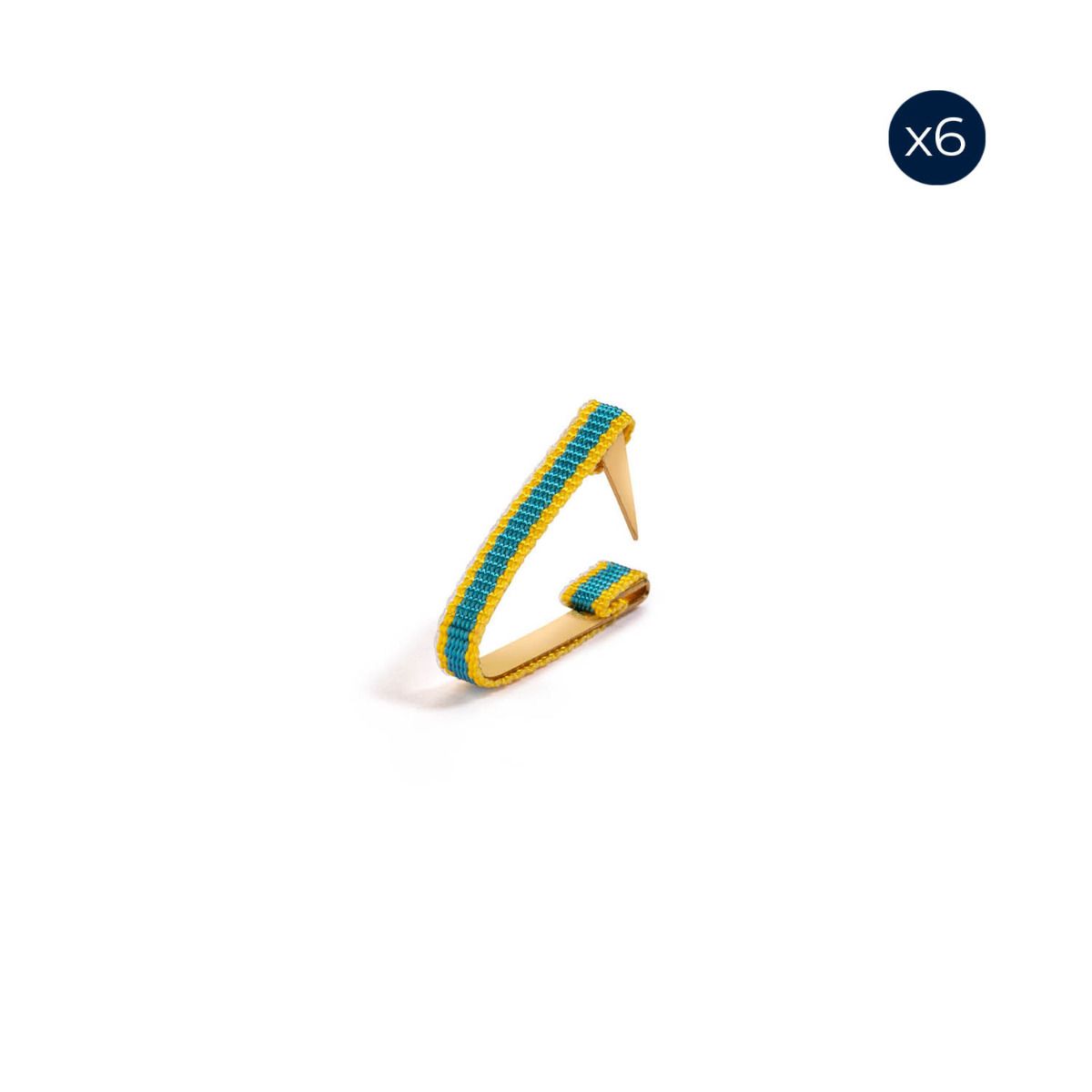 Fixe-ruban Médaille de la Jeunesse et des Sports - Échelon Argent - Lot de 6