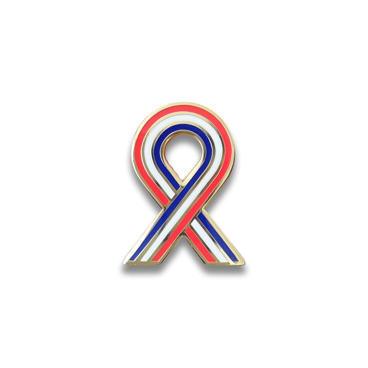 insigne ruban nœud tricolore