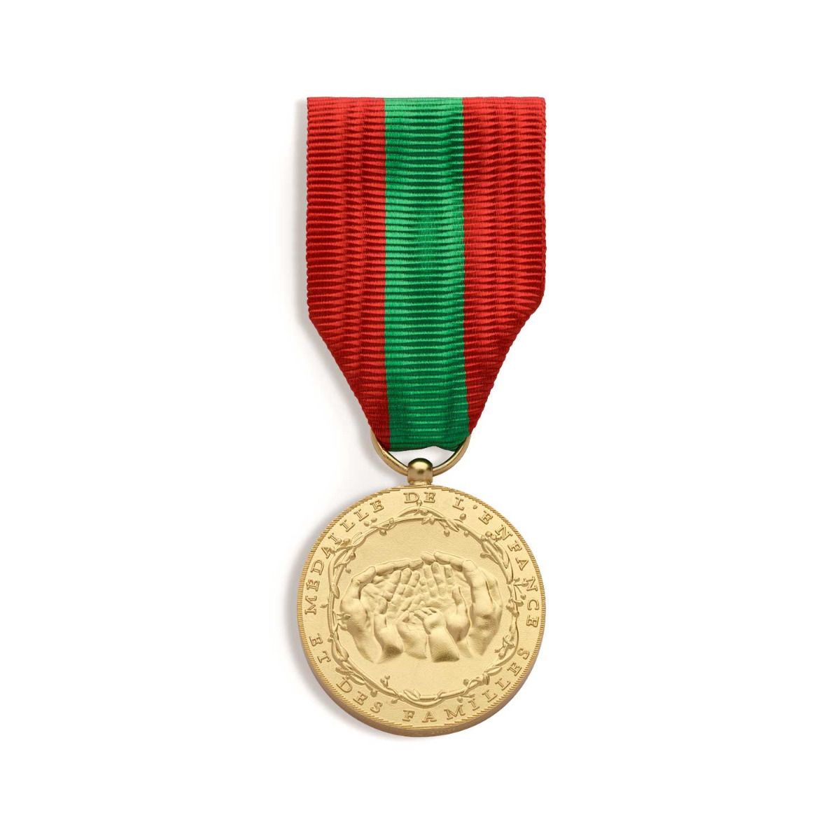 Médaille de l'enfance et des familles face
