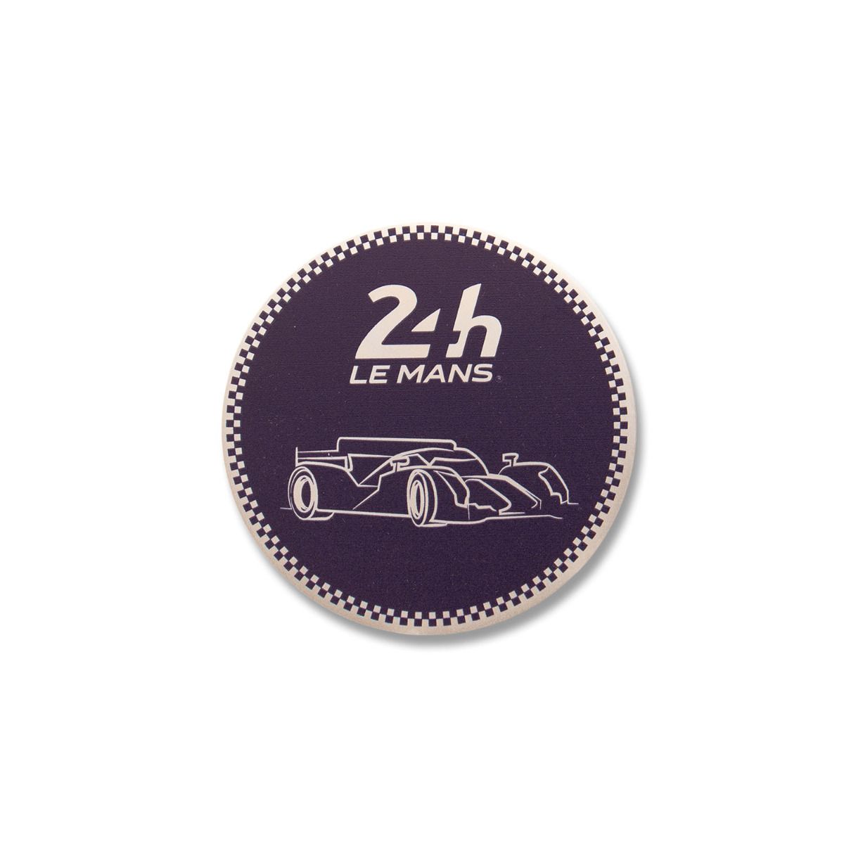 médaille 24h du Mans voiture bleue
