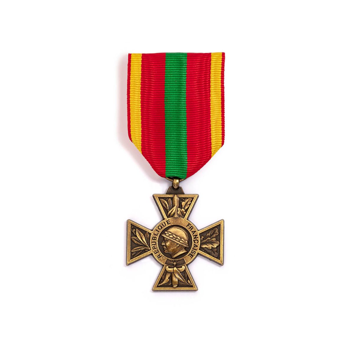 Croix du Combattant Volontaire en zamac face