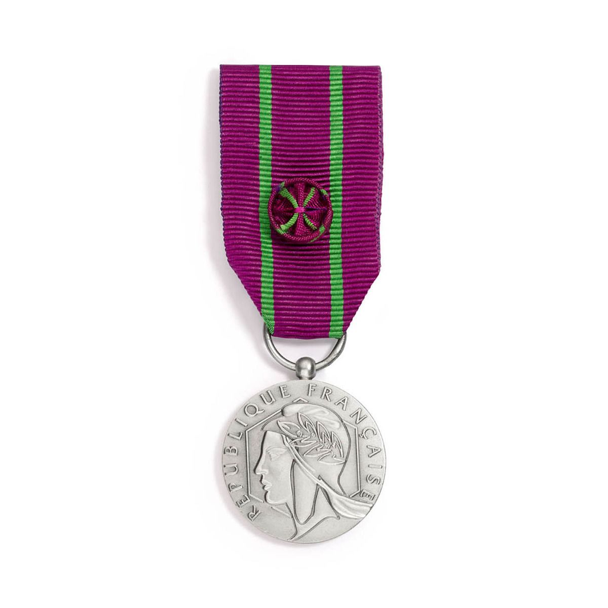 Médaille d'Honneur des Services Judiciaires Argent face