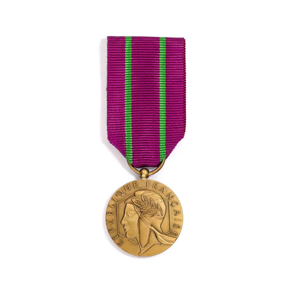 Médaille d'Honneur des Services Judiciaires Bronze face