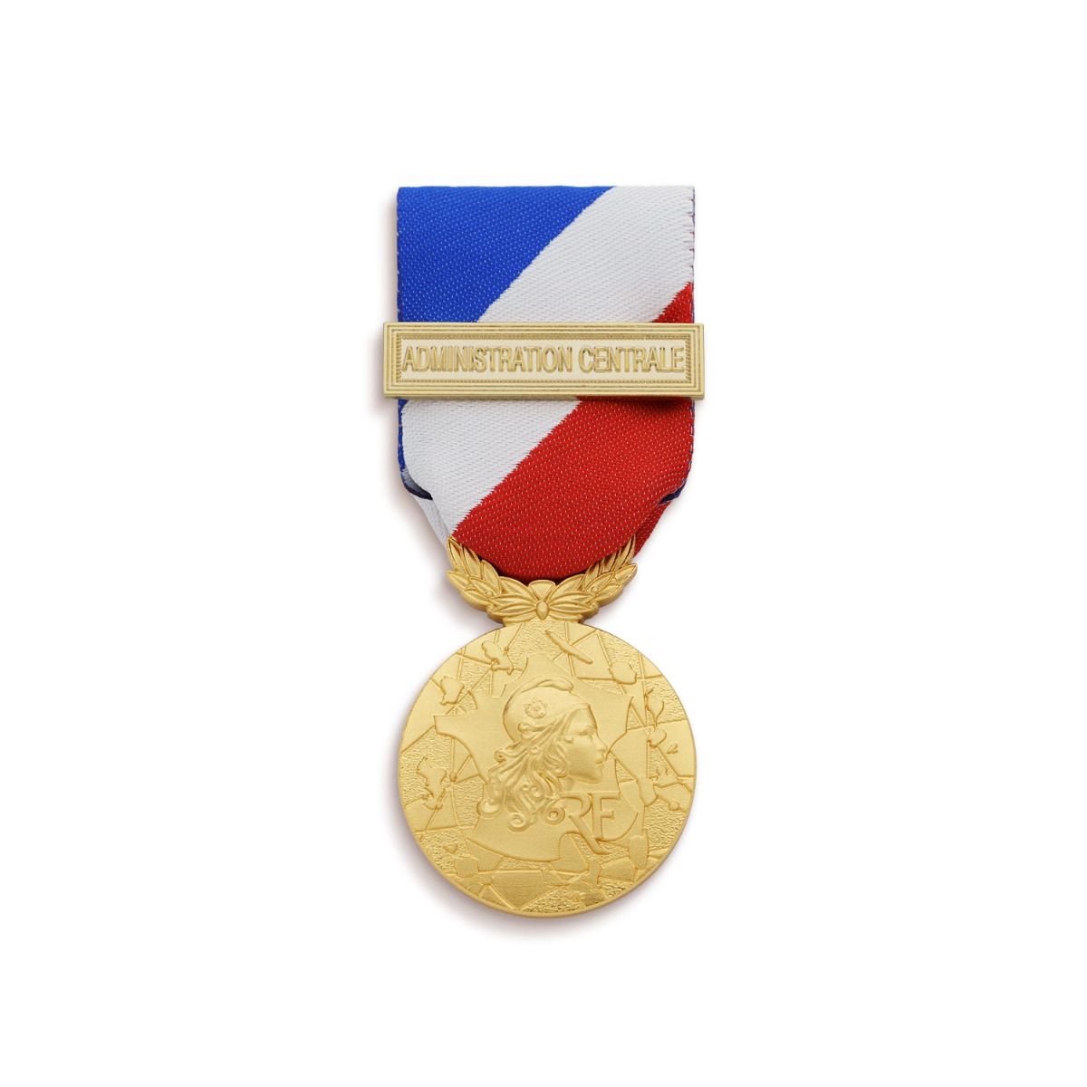 Médaille de l'Administration Territoriale - échelon or - bronze doré face