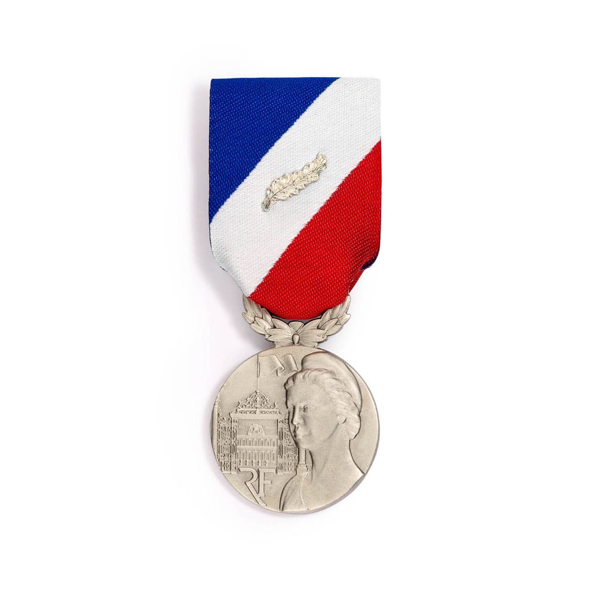 Médaille de la Sécurité Intérieure - Échelon Argent face