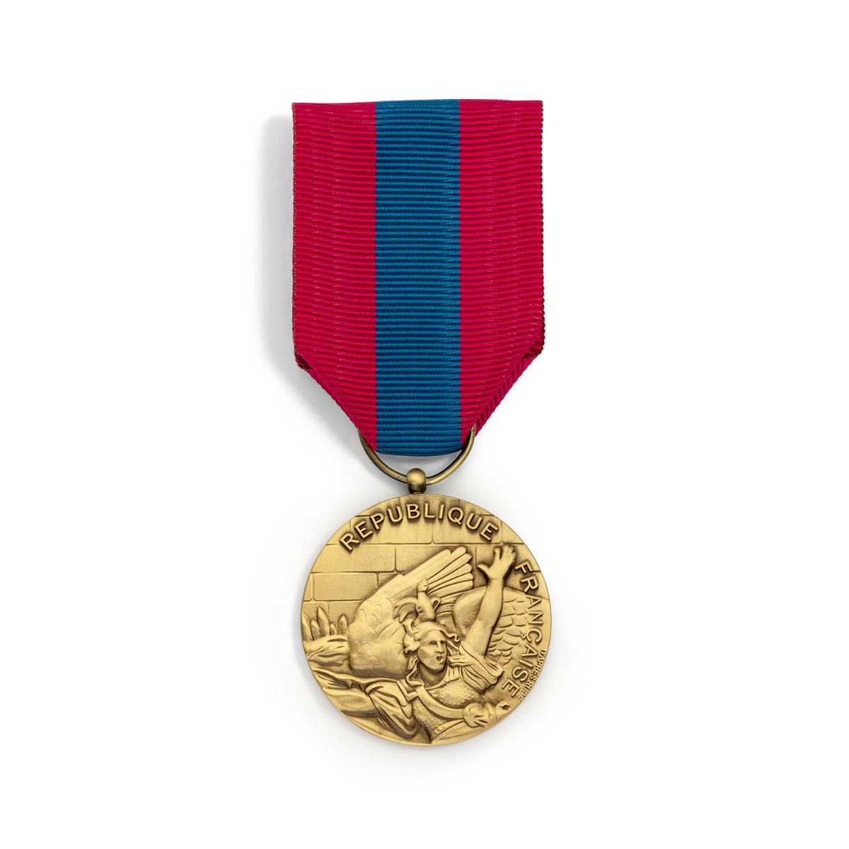 Médaille Défense Nationale - Échelon Bronze en Bronze face