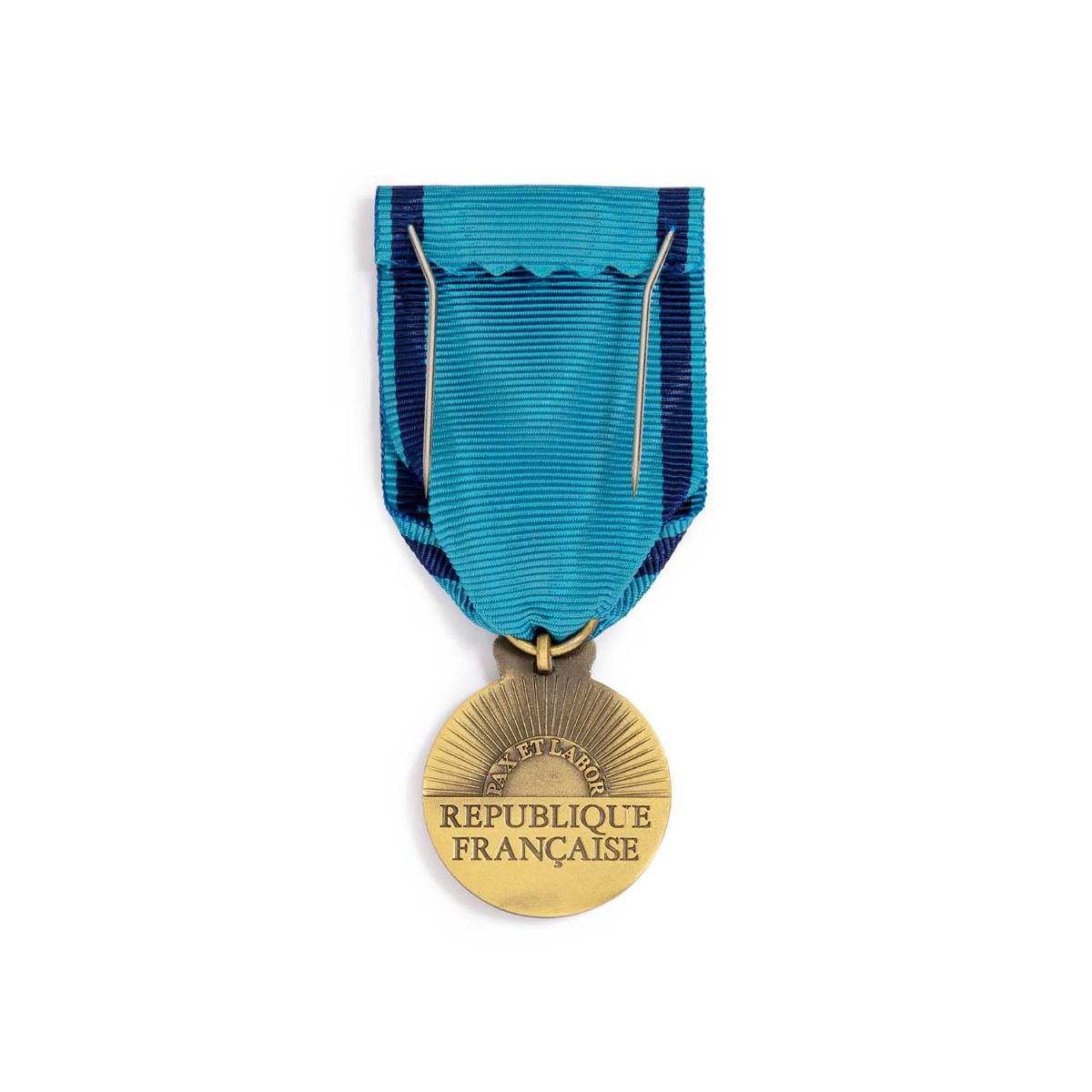 Médaille de la Jeunesse, des Sports et de l'Engagement Associatif - Échelon Bronze revers