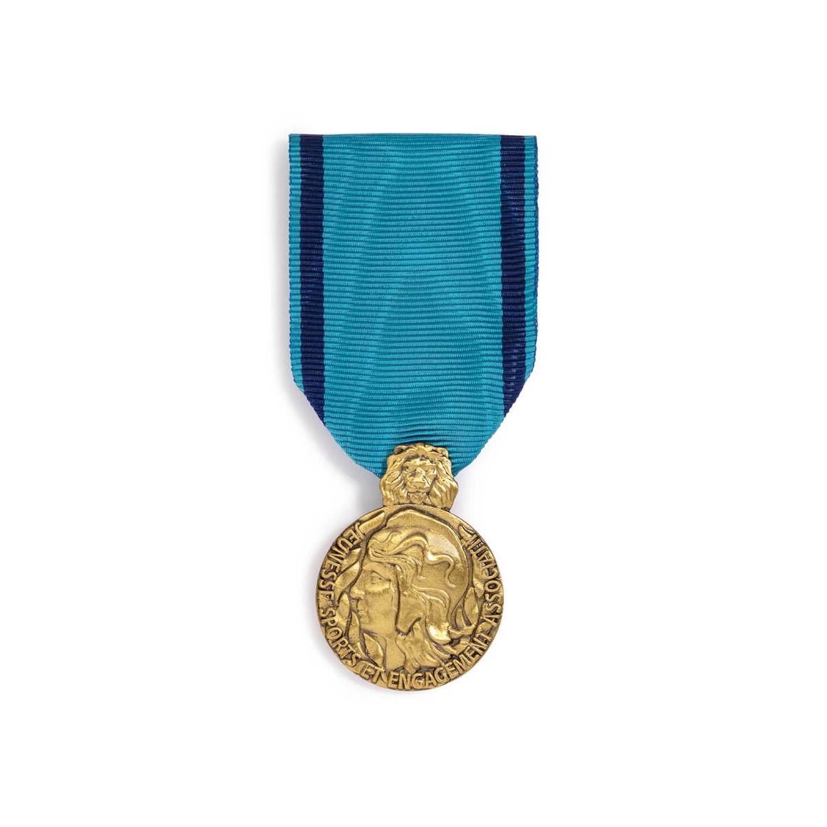 -Médaille de la Jeunesse, des Sports et de l'Engagement Associatif - Échelon Bronze face