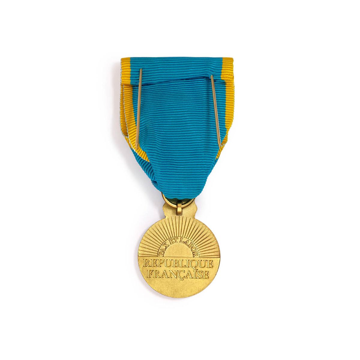 Médaille de la Jeunesse, des sports, et de l'Engagement Associatif - Échelon Or revers
