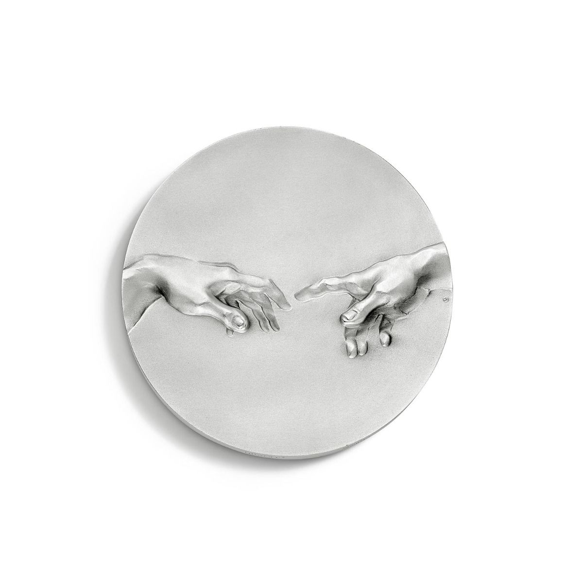 médaille la création d'Adam argentée