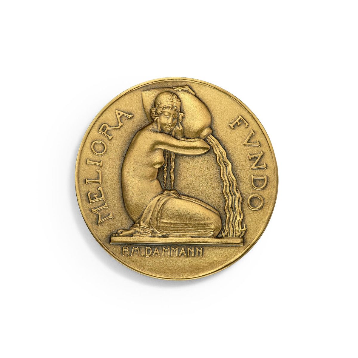 médaille la source je verse le meilleur en bronze