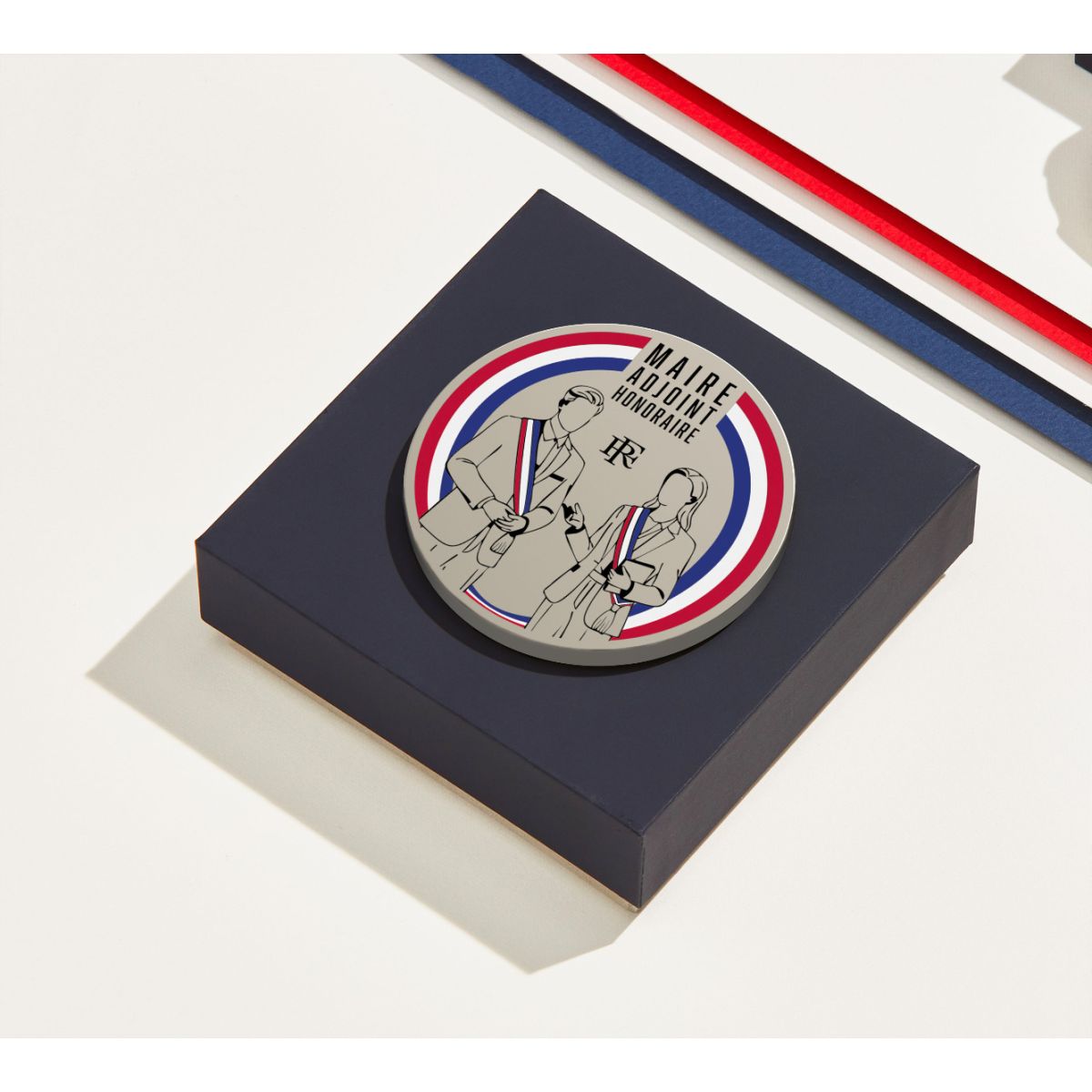 médaille Maire Adjoint Honoraire argentée