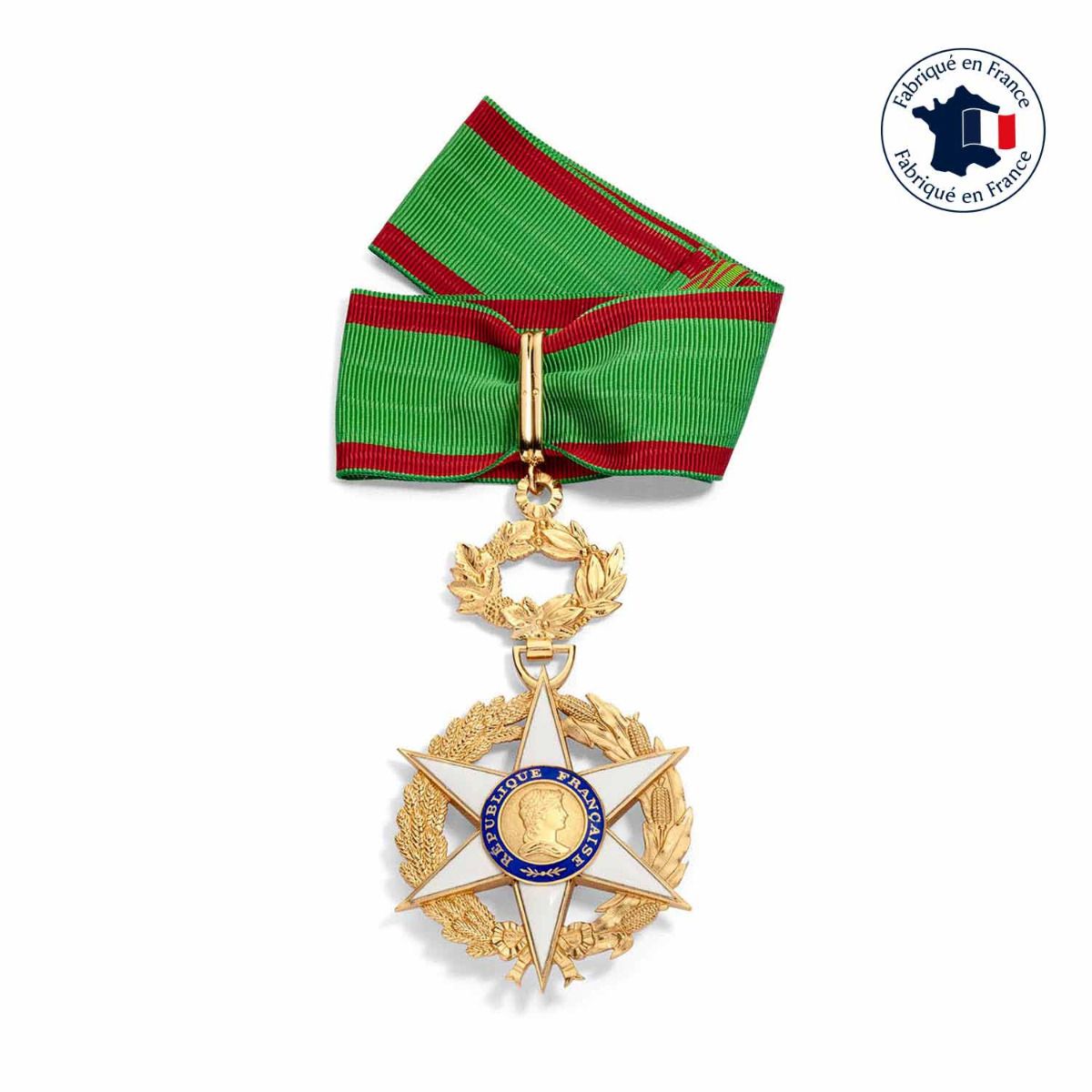médaille commandeur du mérite agricole fabriquée en France