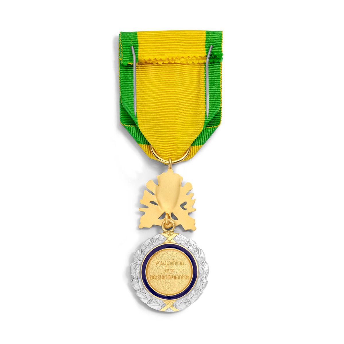 Médaille Militaire en Argent doré revers