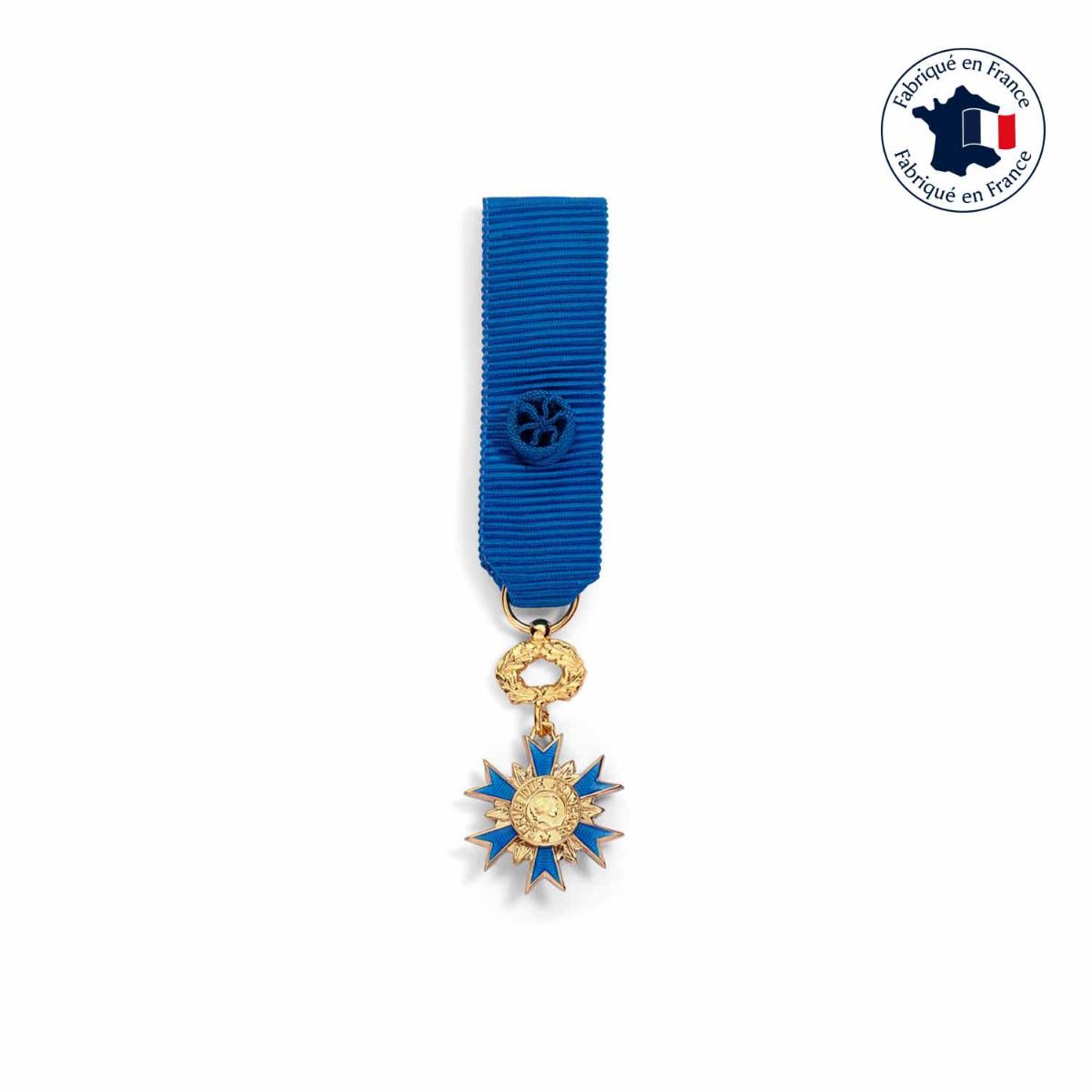 médaille miniature ordre national du mérite officier fabriquée en France