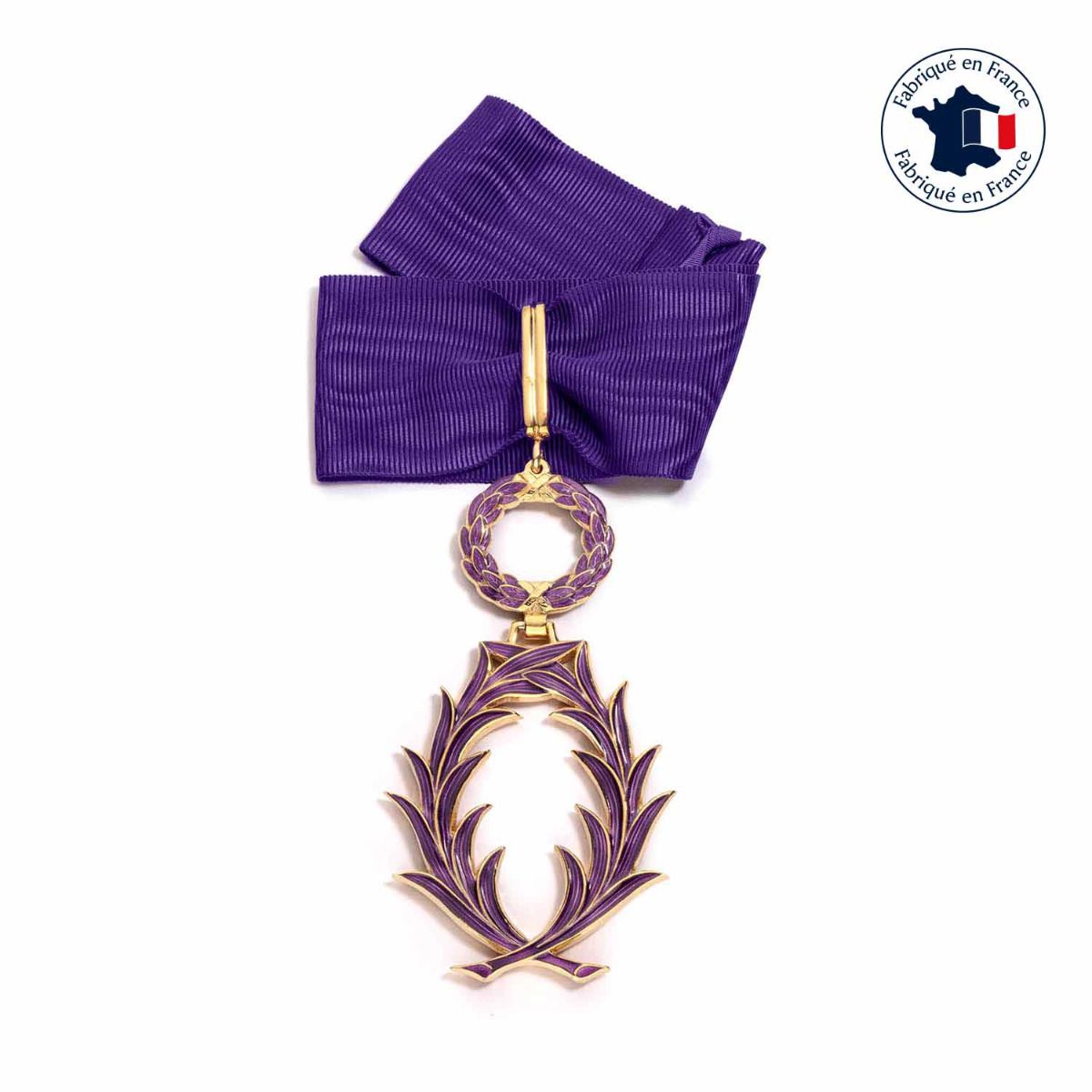 médaille commandeur des palmes académiques fabriquée en France