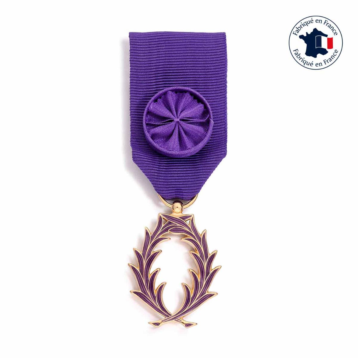 médaille officier des palmes académiques fabriquée en France
