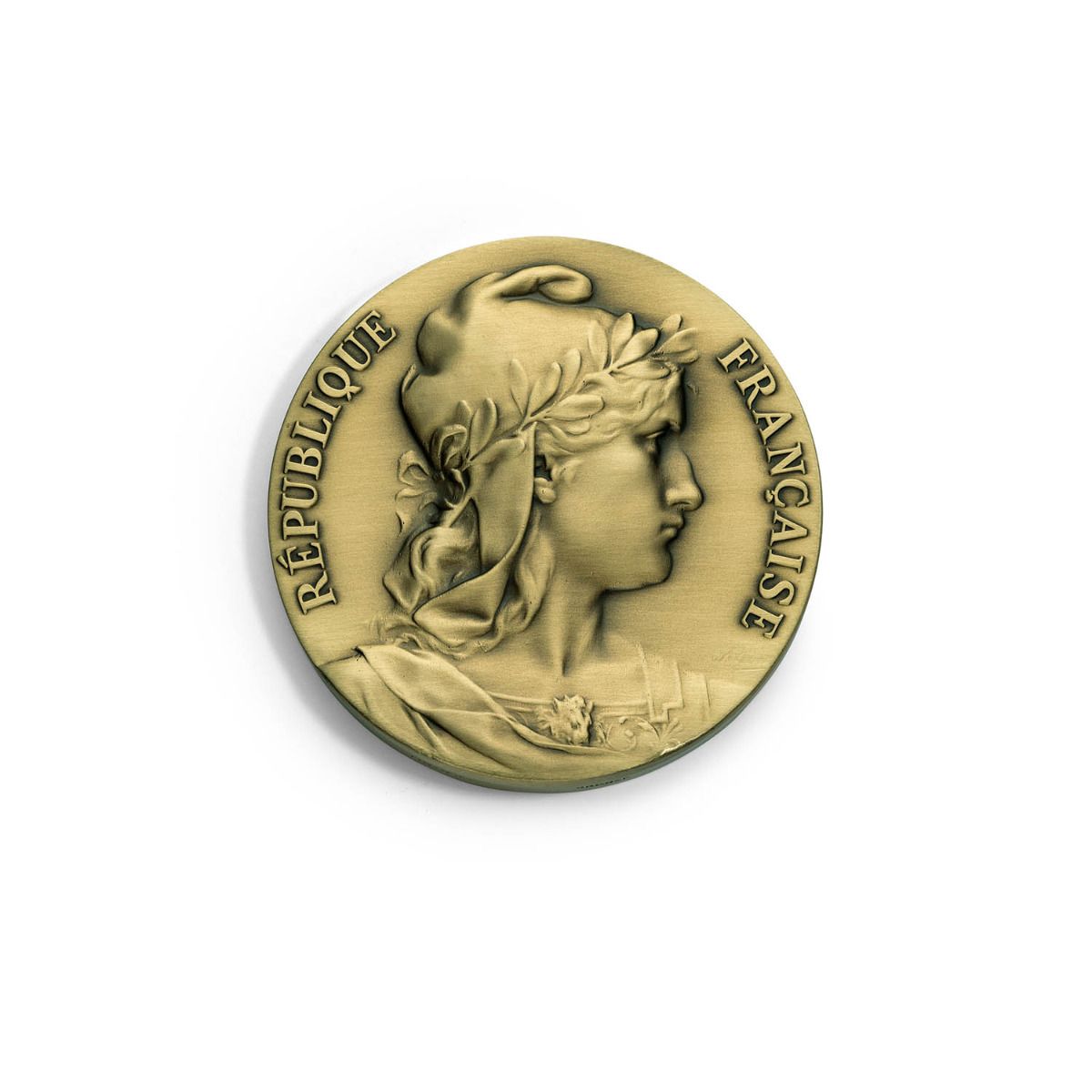 Médaille République grand format en Bronze - 57 mm