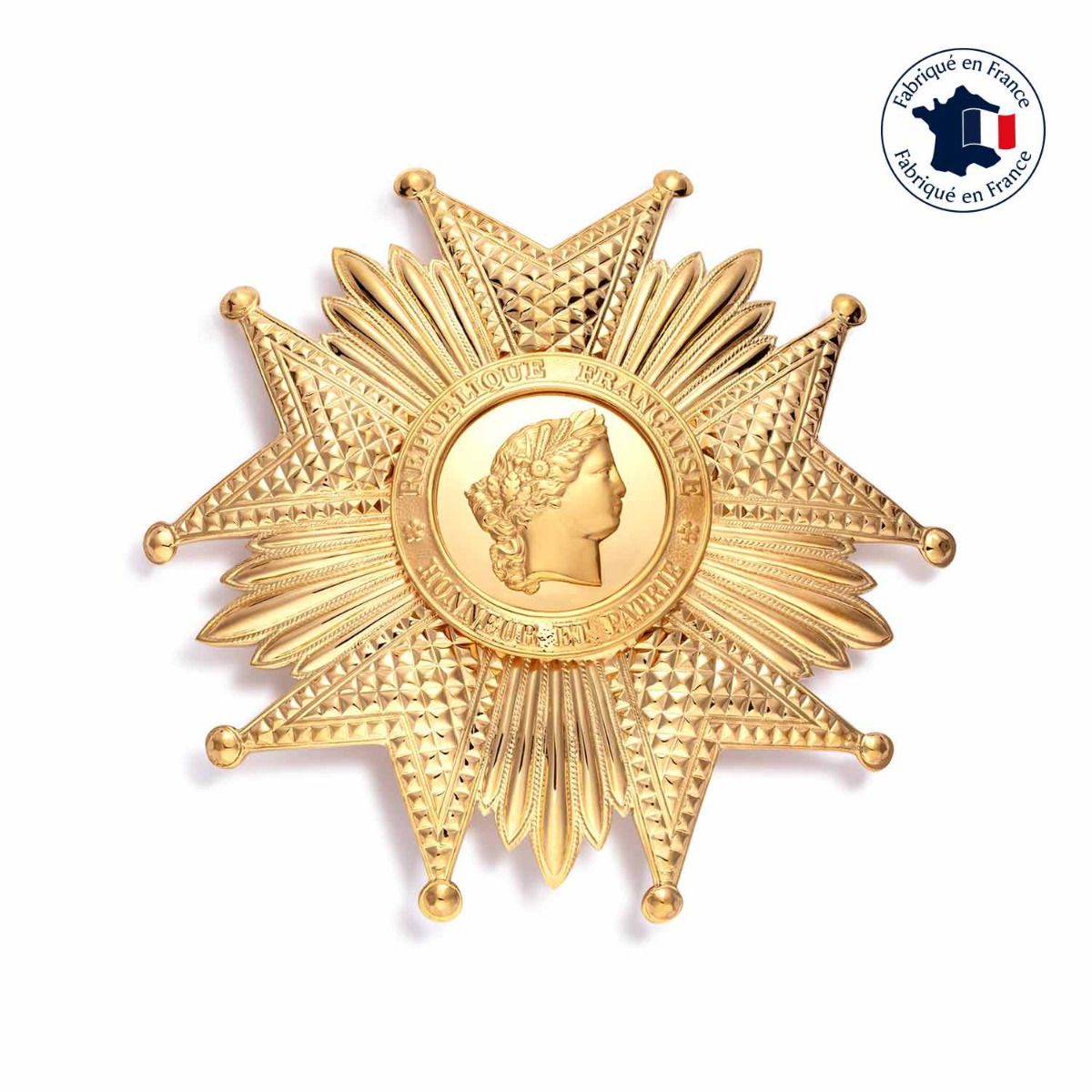 plaque légion d'honneur grand croix fabriquée en France