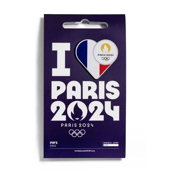 Pin's JO 2024 - Drapeau Royaume-Uni