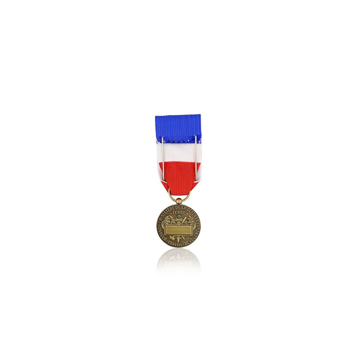 Médaille d'Honneur de la Défense Terrestre - Echelon Bronze