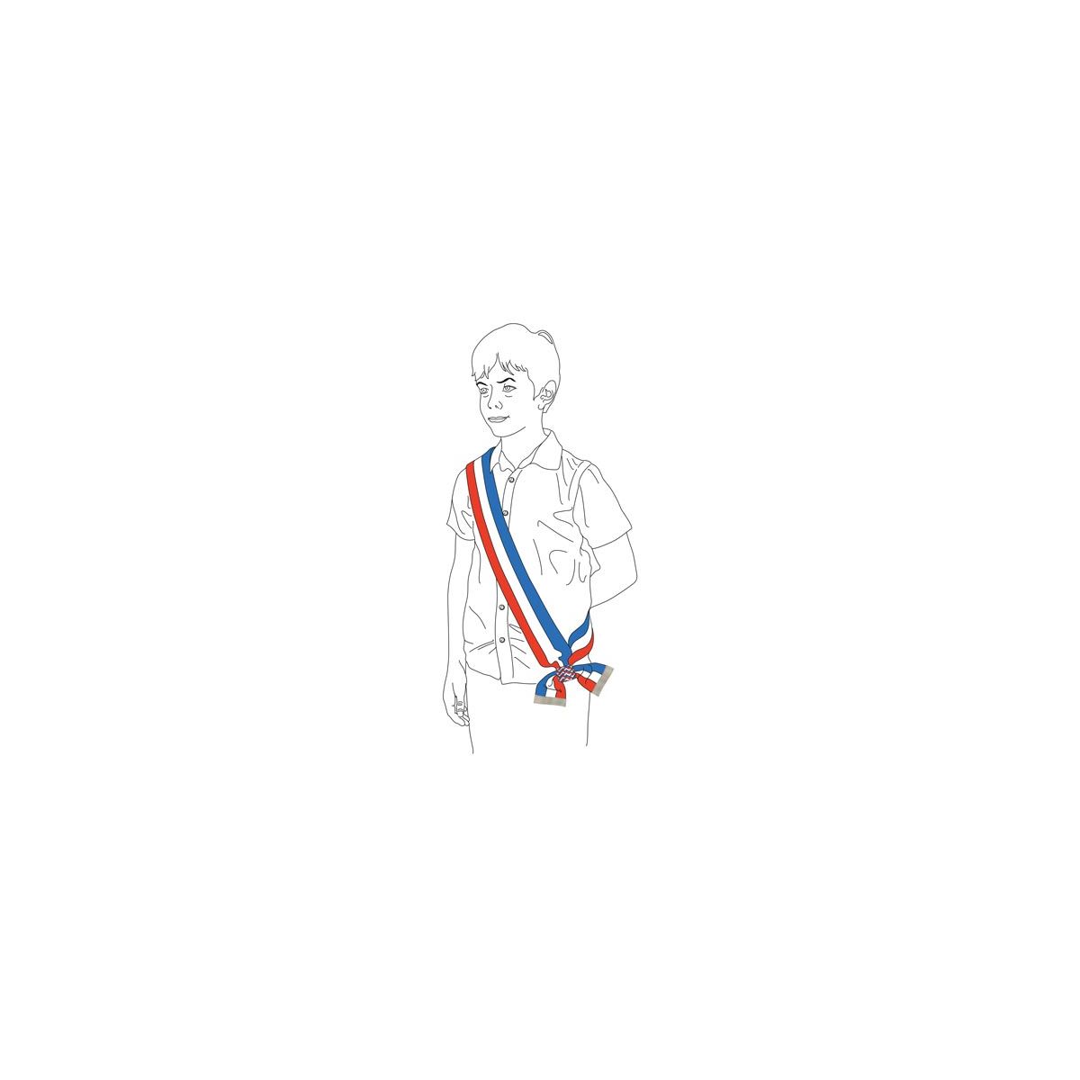 Echarpe de Conseil Municipal des Jeunes