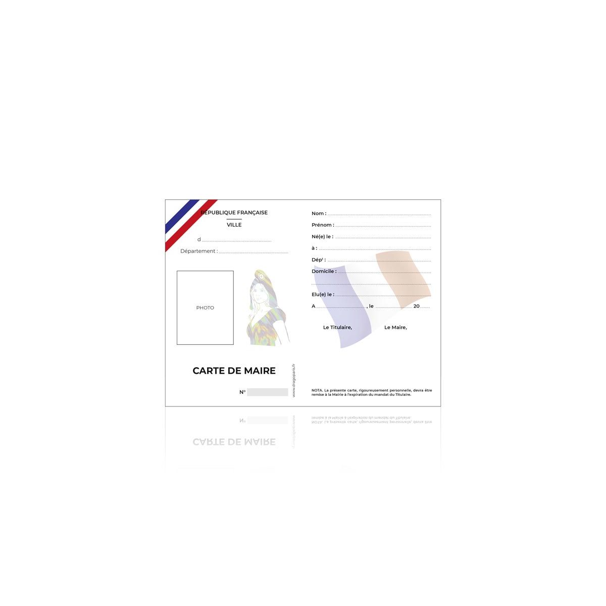 Carte d'identité Maire