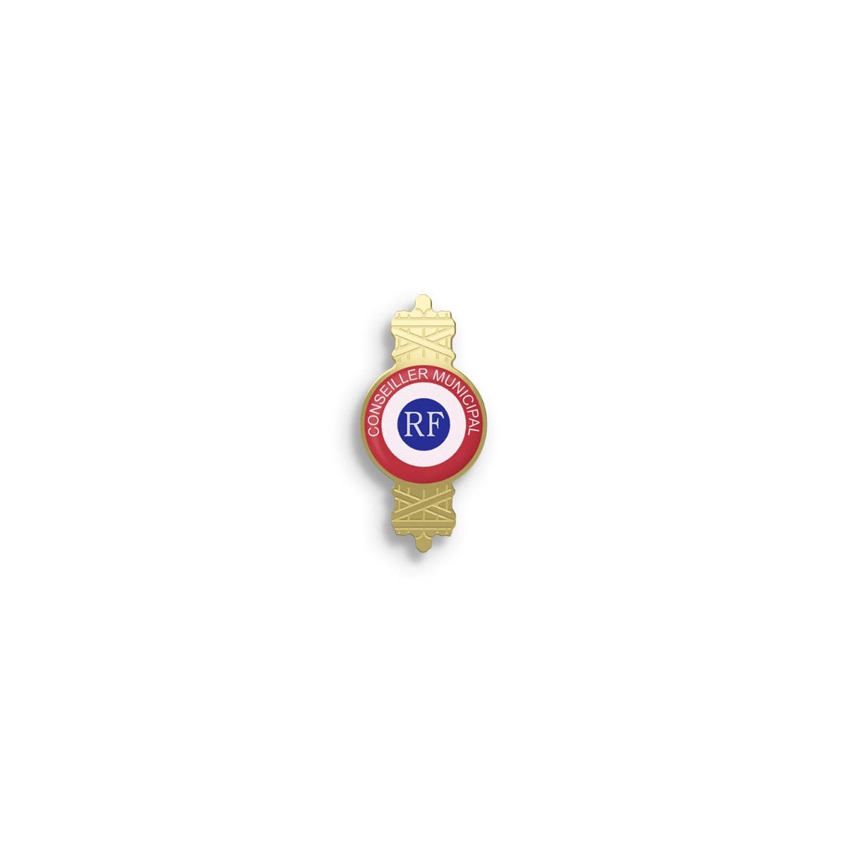Insigne boutonnière Conseiller Municipal