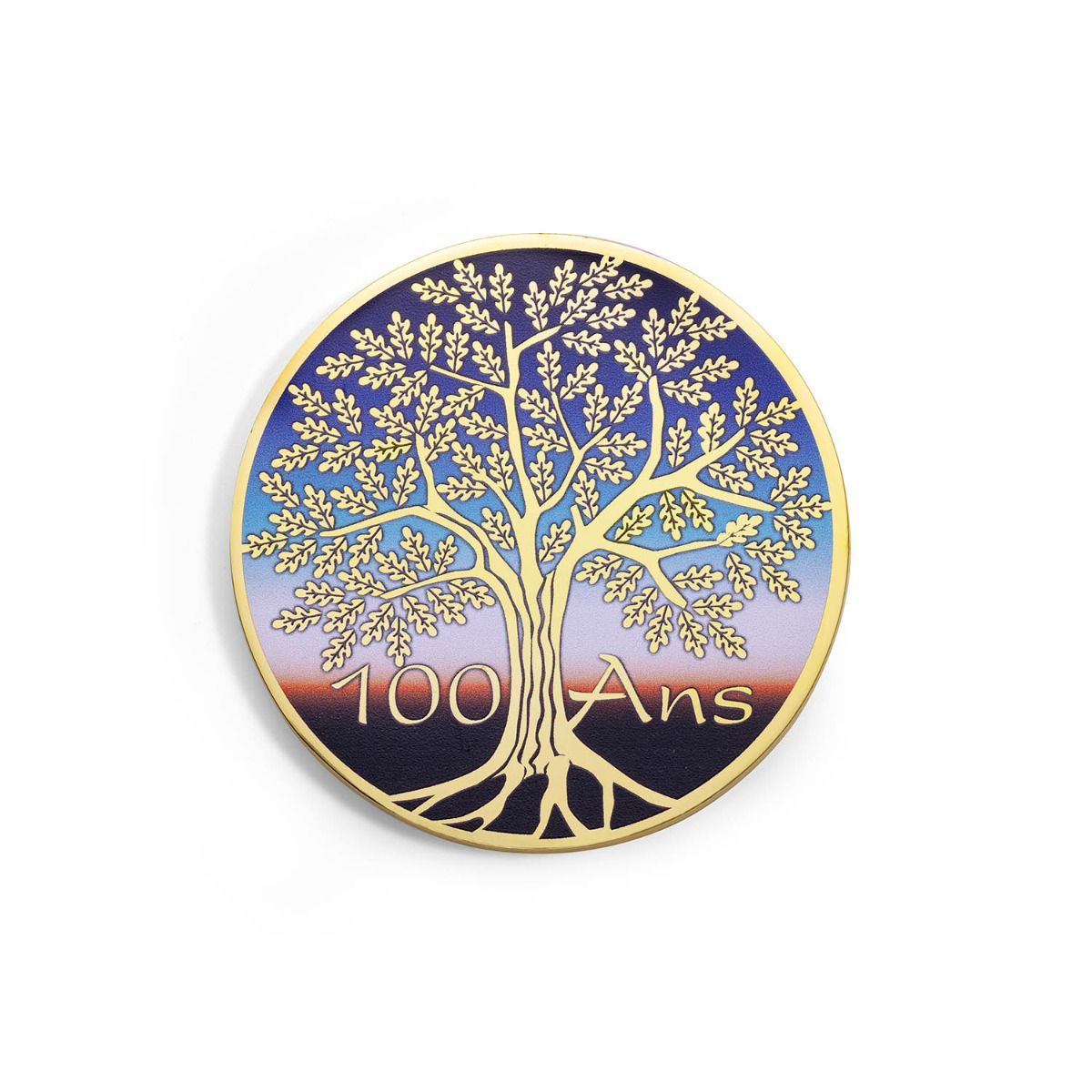 Médaille centenaire imprimée - 70 mm