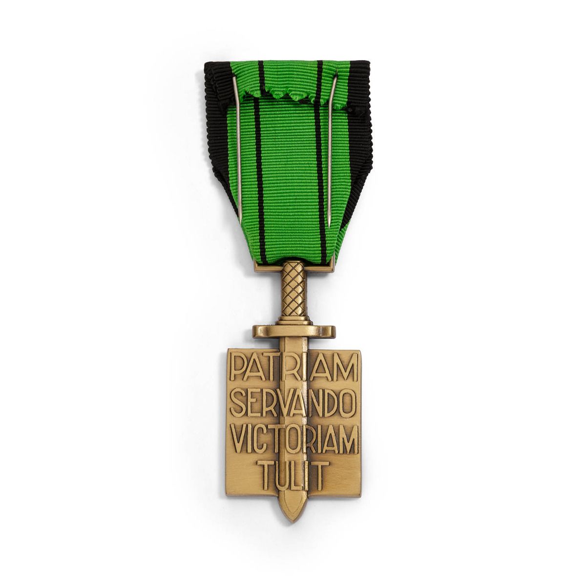 Croix de la Libération en Bronze patiné revers