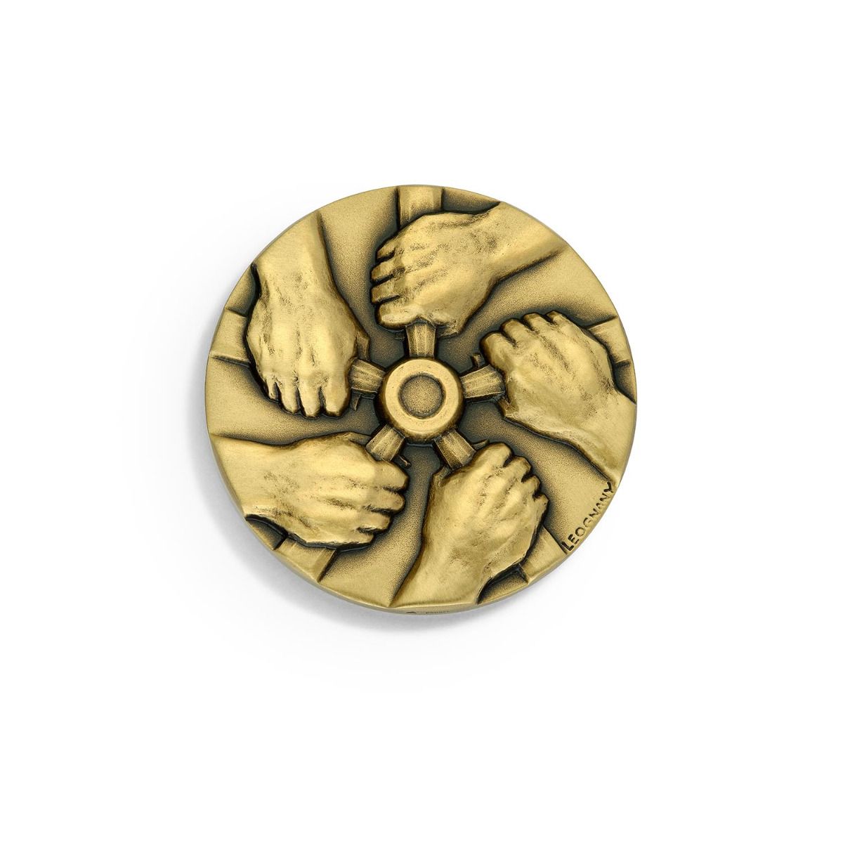 médaille L'effort en bronze