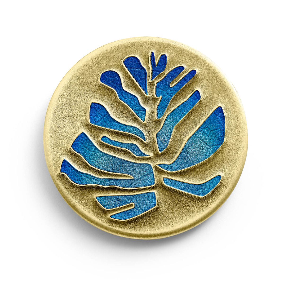 médaille environnement en bronze patiné 