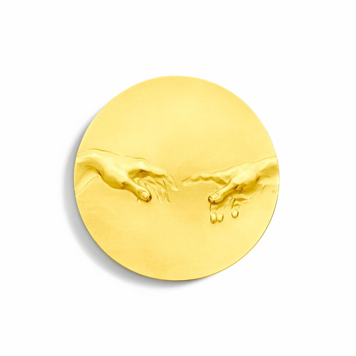 médaille la création d'Adam dorée