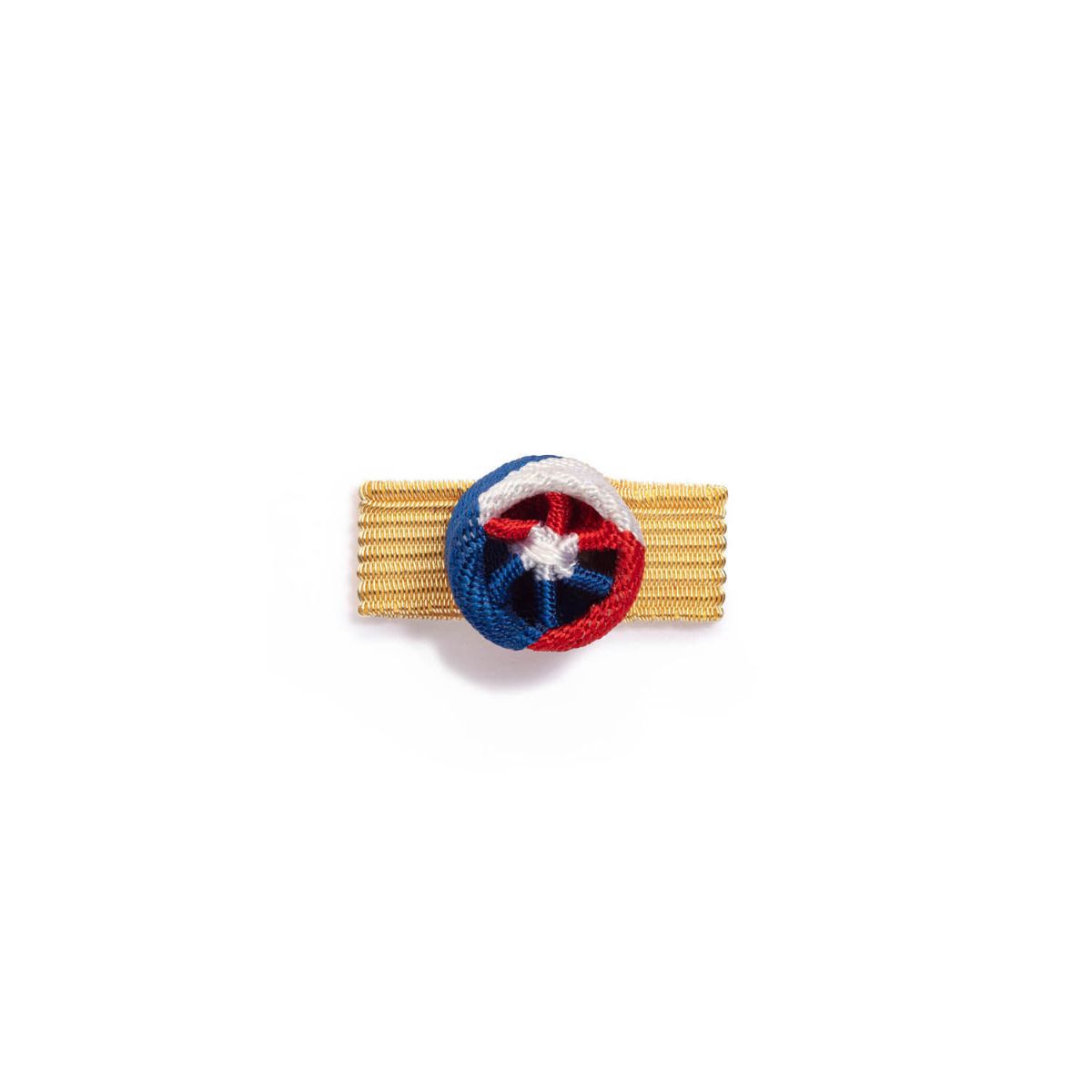 Rosette médaille du travail 40 ans - échelon grand or