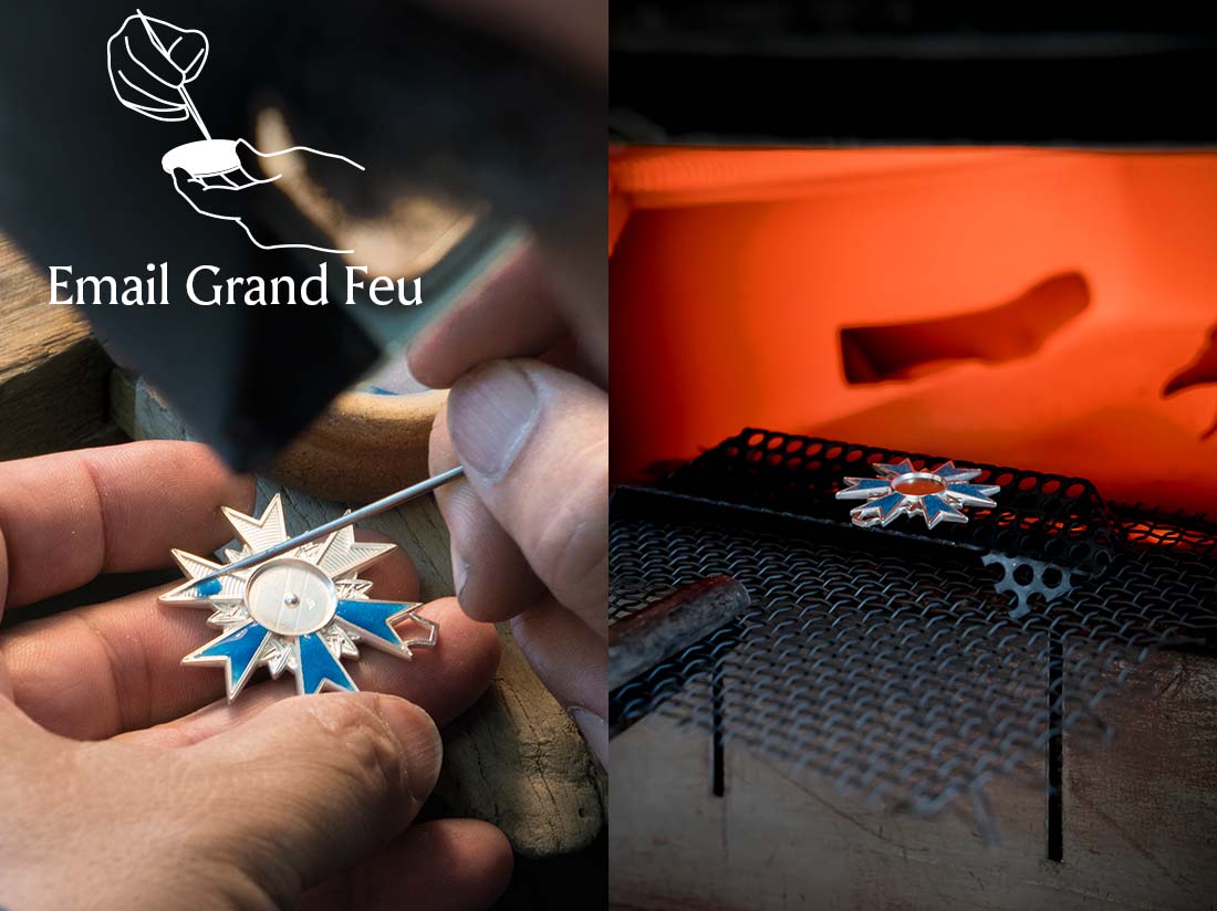 émail grand feu des grands ordres français