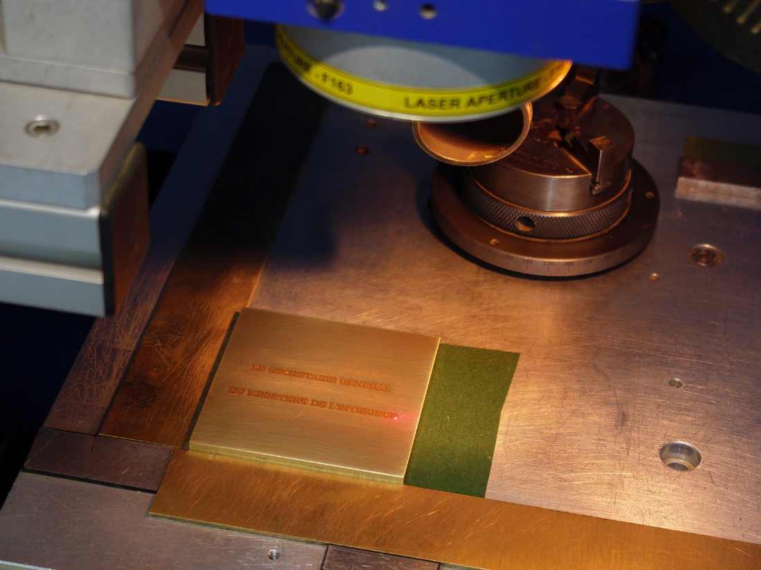 la gravure laser
