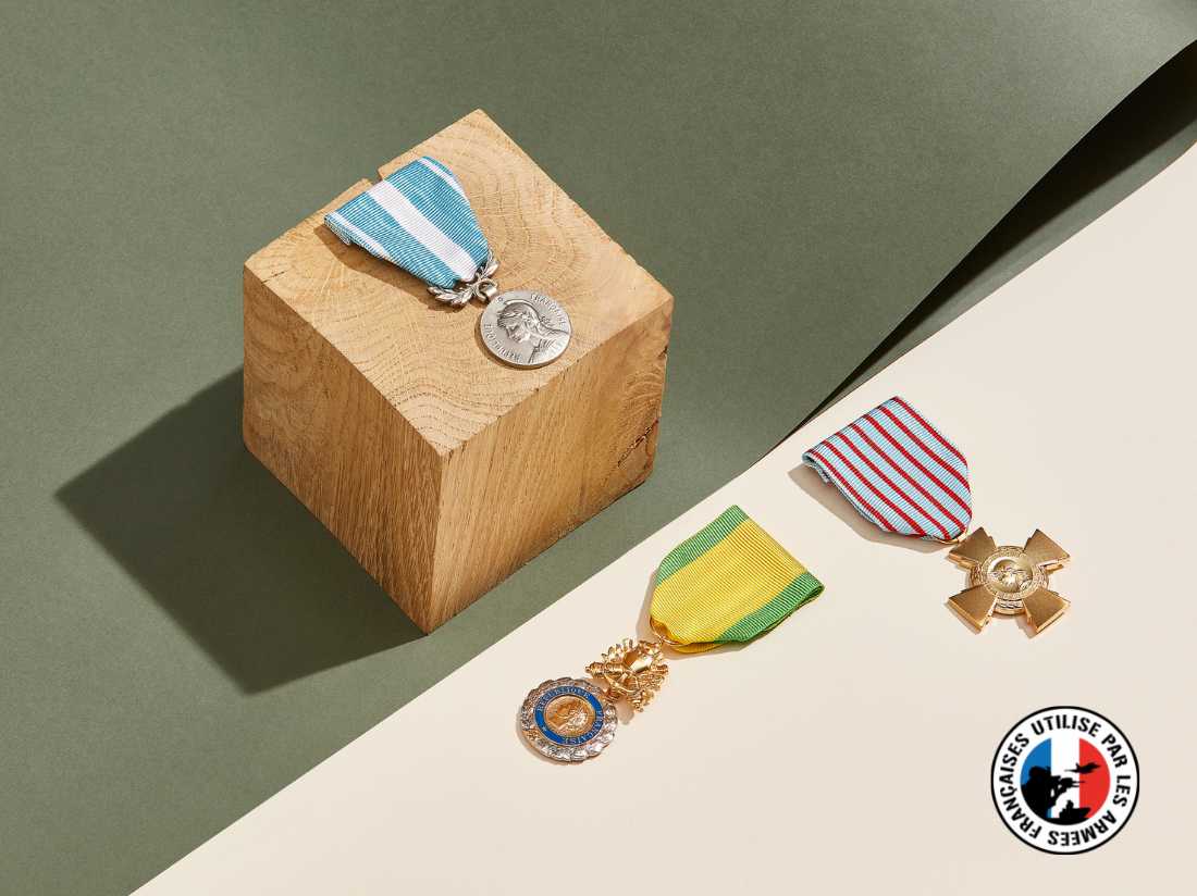 médaille militaire label UAF