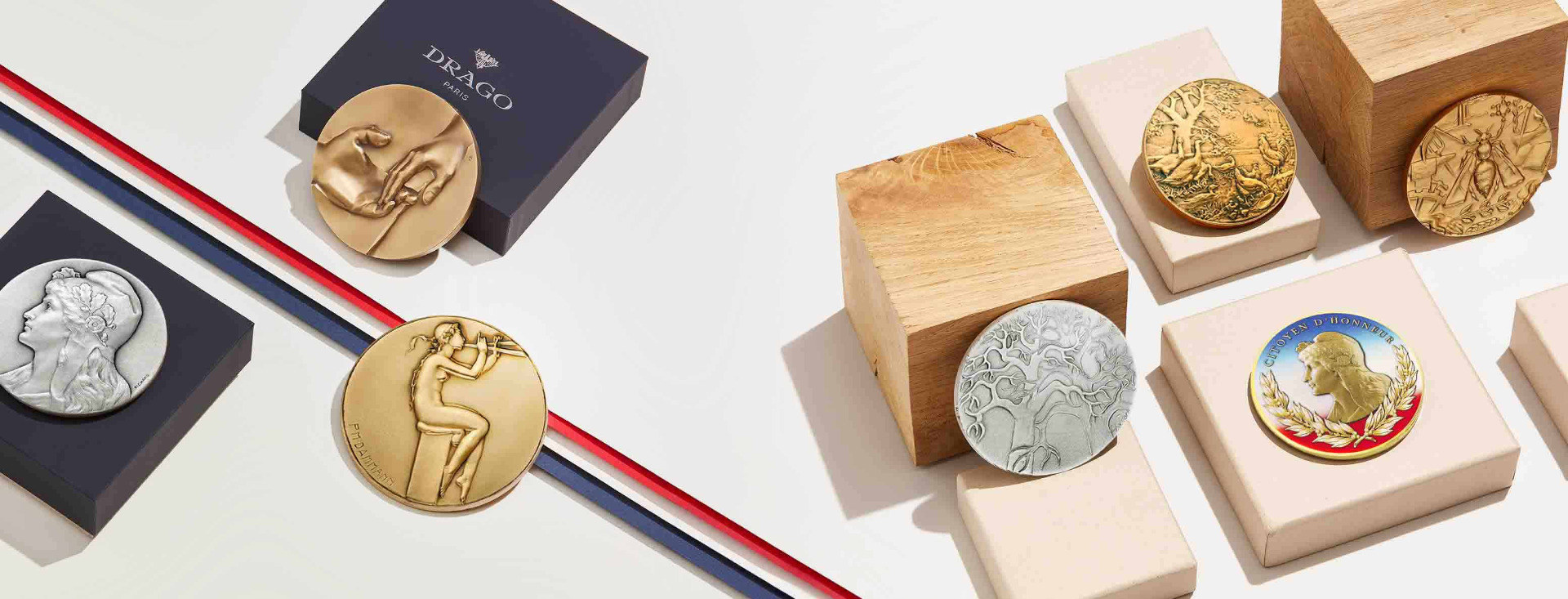 cadeaux médailles commémoratives