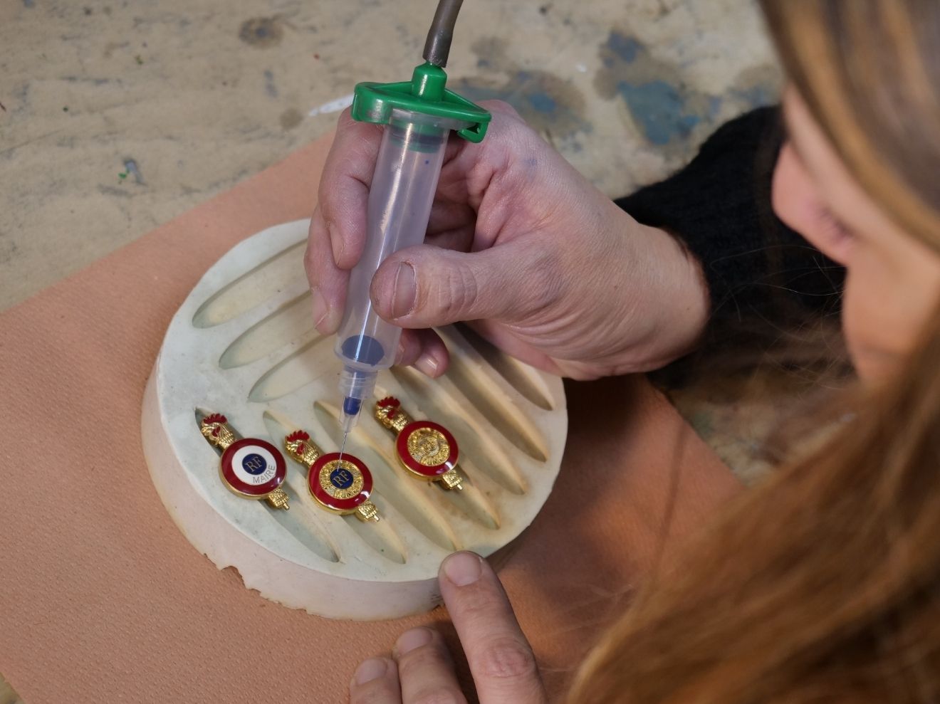 commande pin's personnalisé