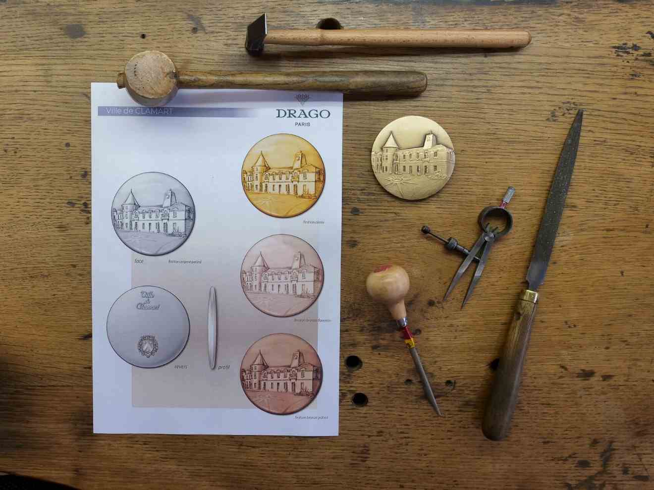 conception médaille sur-mesure