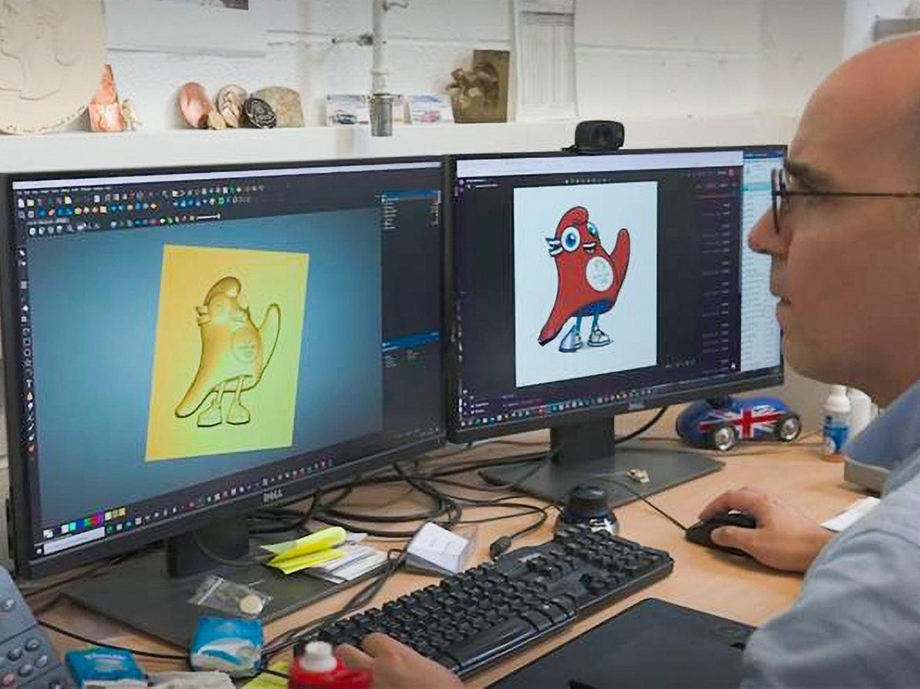 création design pin's personnalisable